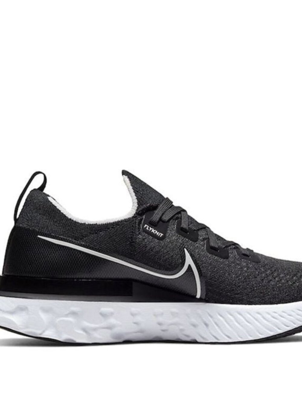 Nike-React Infinity Run Black Men's Running Shoes Size 9.5